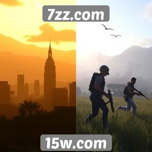 Comparação de gráficos em jogos populares do site